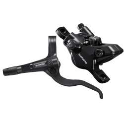 Shimano Set fr. à dis. MT401 arrière a/BL-MT401 PM pla. de frein ré. noir box