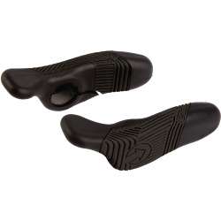 Pro Cornes de guidon Anatomic ergo 125 mm noir