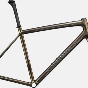 Specialized AETHOS SW FRMSET – SATIN 100% RED GHOST PEARL ORGANIC COLOR RUN OVER