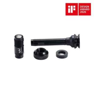 BBB Tubeless valve CoreCap noir 40mm