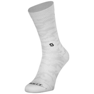 SCOTT Scott Chaussette Trail Camo Crew – Blanc