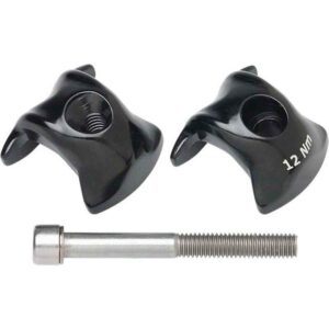 Ritchey Ritchey Single Botl Adapter Pour tige de selle Carbon pour rails 8x8,5mm selle italia